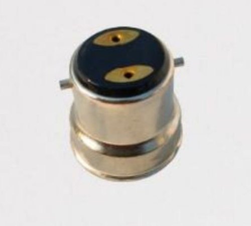 2 inch SS B22 Nickel Cap, For LED Bulb, Head Type: Round