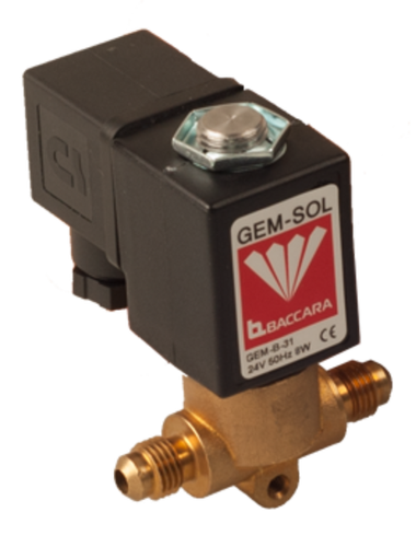 Baccara-Geva Brass Baccara GEM-R Refrigeration Solenoid Valve