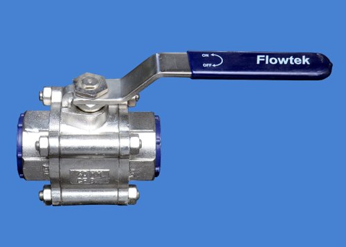 CF8 Screwed End Ball Valve, Valve Size: 40mm