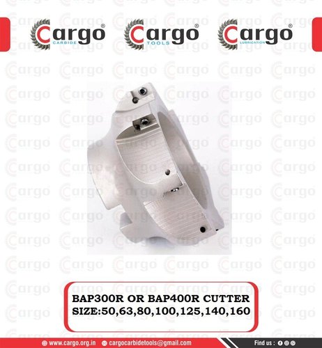 CargoCarbide Silver BAP400R 80-27-6T (APMT 16), For Industrial, Size: 125-40
