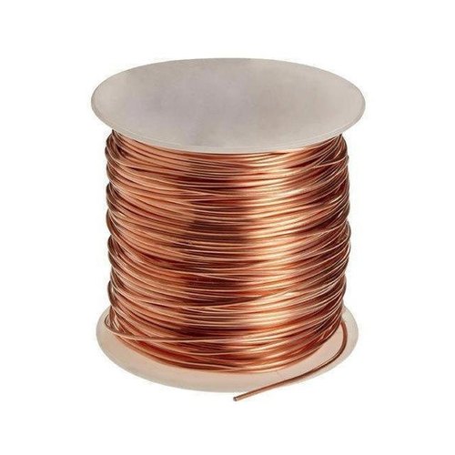 0.02 - 1 mm Round Bare Copper Wire, For Electrical Appliance, Wire Gauge: 5-10 SWG