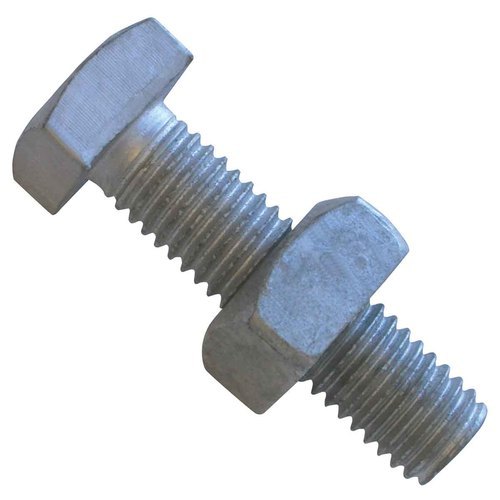 Silver Full Thread Machine Bolts, Size: 2-4 Inch, Packaging Type: Box