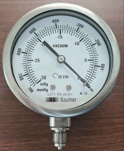 Baumer Vacuum Pressure Gauge