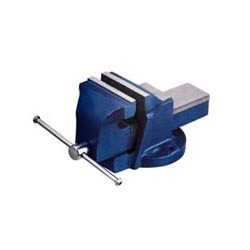 GROTECH Mild Steel Bench Vice, For Industrial, Base Type: Fixed