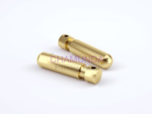 Brass Round Plug Pin, Packaging Type: Box