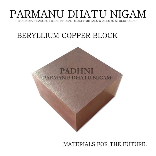 Beryllium Copper UNS C17200 Block