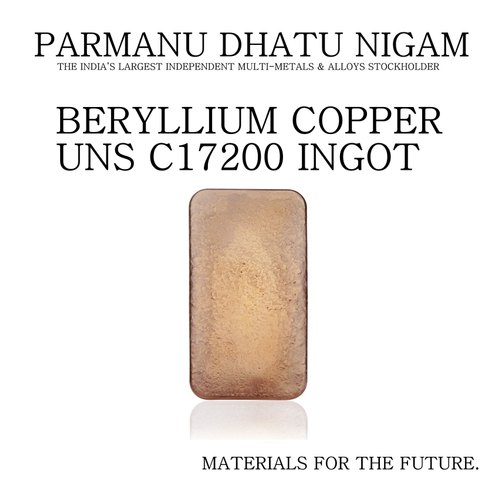 Beryllium Copper UNS C17200 Ingot