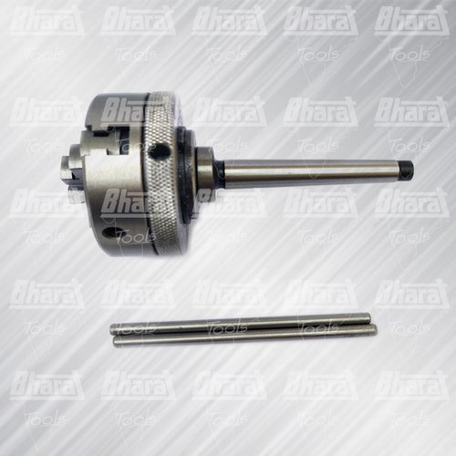 Bharat Tools Lathe Chuck With Morse Taper Shank