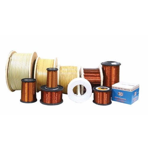 Solid 0.02 mm BIC Enameled Copper Wire, For Industrial, Wire Gauge: 20