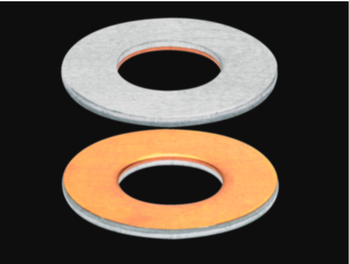 Bimetallic Round Washer, Packaging Type: Box