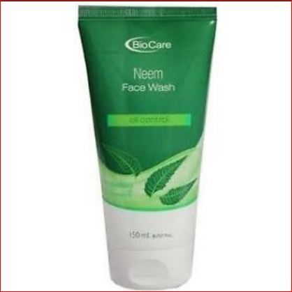 Bio Care Neem Face Wash Oil Control, Size: 150ml