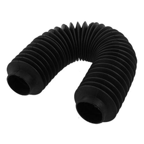 ALP Black Rubber Flexibility Corrugated Sleeve Bellows