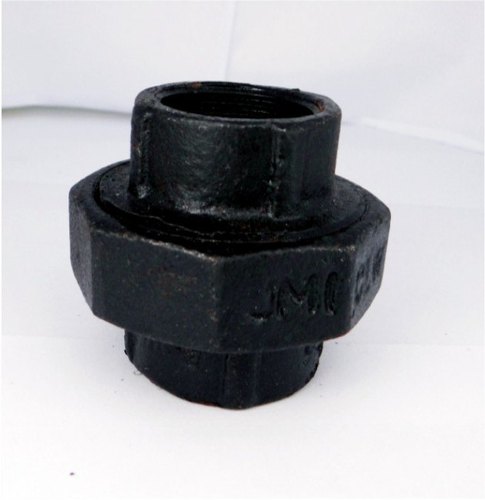 Female Iron Black Socket Union, Size: 1 inch