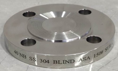 Suraj Stainless Steel Blind Flange, Size: 1/2 to 72 inch
