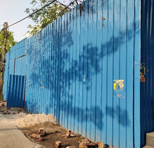 Ms Blue Tin Shed