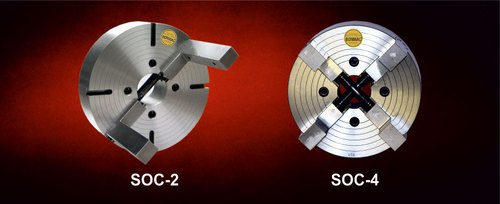 Bonmac 2 and 4 Jaws Screw Operated Self Centering Chuck