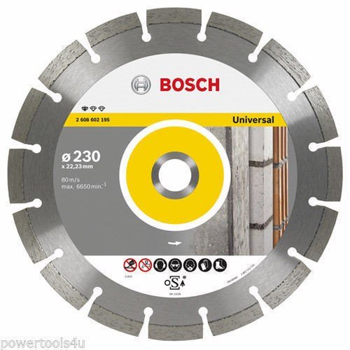 Mild Steel Grinding Wheel Bosch Universal Diamond Cutting Disc, Thickness: 6.6mm