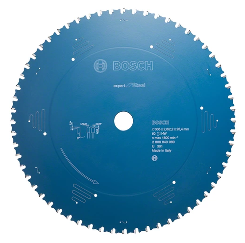 Blue Bosch Steel Cutting Blade