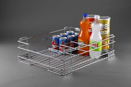 Stainless Steel SS Bottle Basket, For Home, Size/Dimension: 19x20x6 Inch