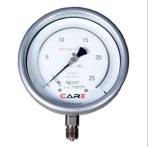 10 inch / 250 mm SS Analog Master Pressure Gauge, For Testing & calibration