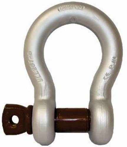 White/ Red Alloy Steel Bow Shackle
