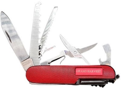 Branded Original 11 in 1 Grand Harvest Swiss Knife Functions
