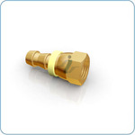 Brass 37 JIC Flare Female Swivel