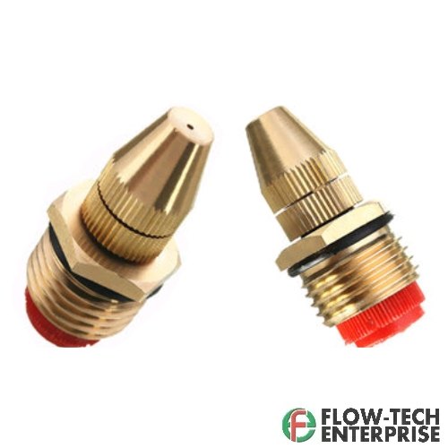 Brass 3-6 bar Adjustable Water Spray Nozzle