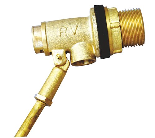 Semi-Automatic Brass Ball Cock Or Float Valve SATYAM MAKE for Water Line Tank