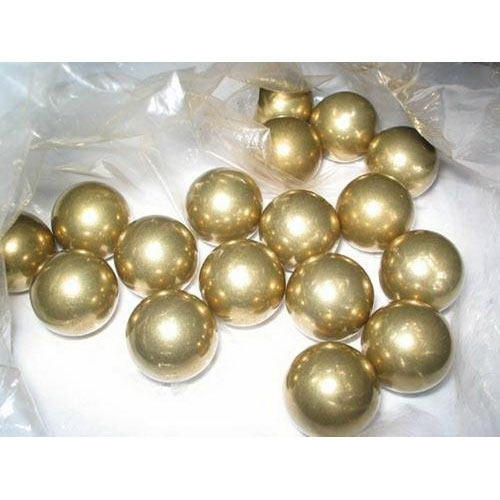 NGC Polished Brass Balls, For Hardware Fitting, Size: 20 Mm