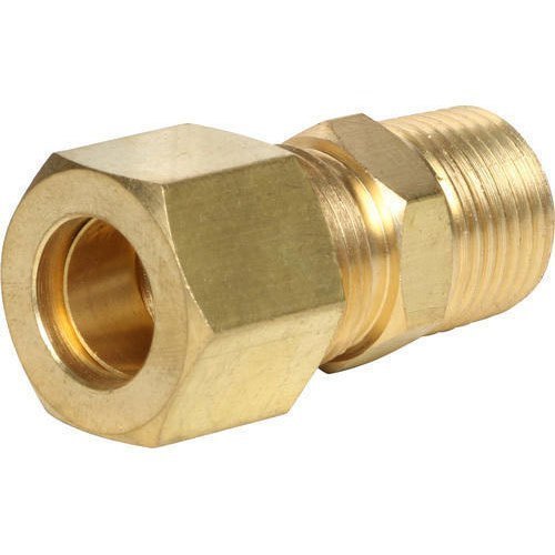 Nine Piping Brass Compression Fitting, for Hydraulic Pipe