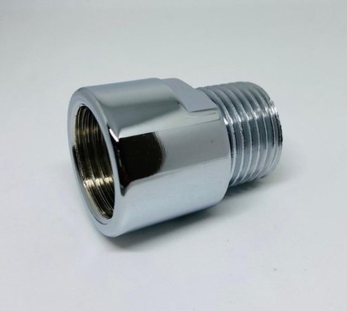 Silver Brass Polished Extension Fitting, For Pipe Fittings, Size: 1.5 Inch