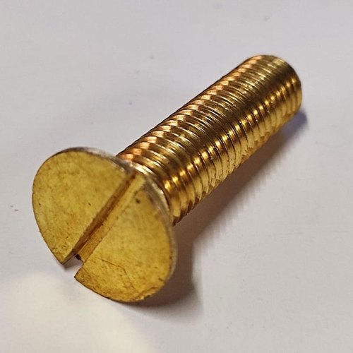 Brass CSK Screw, Thickness (mm): 4 mm