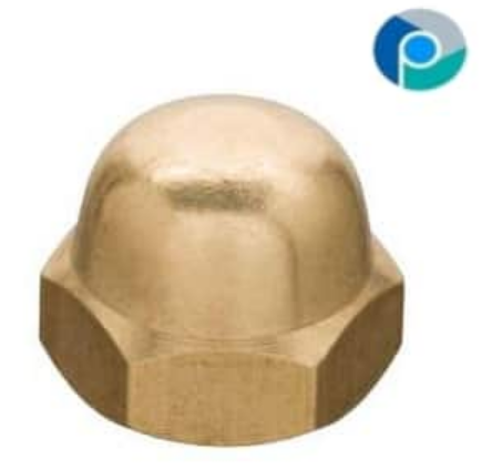 Hexagonal Brass Dome Nut, Size: 3-24mm, Available Thread Size: M2-m12 Mm