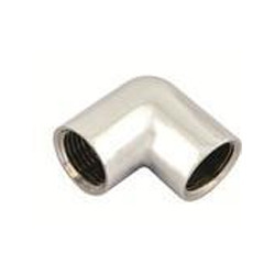 Mafbi Crome Plated Brass Elbow, for Pumbling Fitting, Size: 0.5 inch