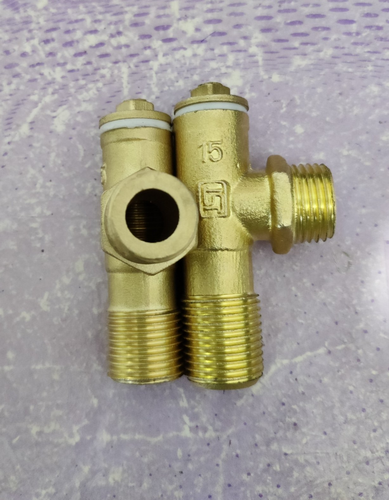 T Shape T Types Brass Ferrule Cock, For Pipe Fitting, Size: 15mm & 20mm