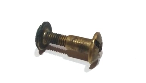 Gmo Round Brass File Screw