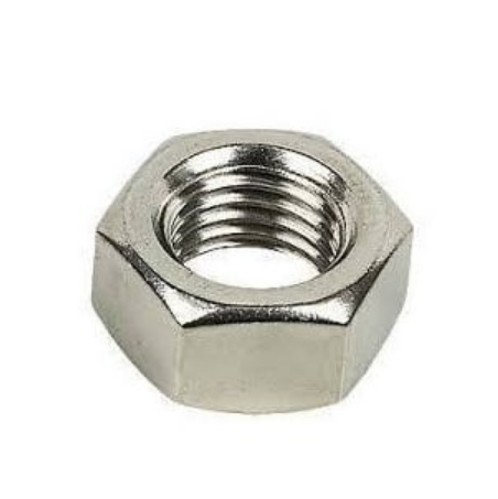 Hexagonal Brass Finished Hex Nut, Size: M6 To 64mm