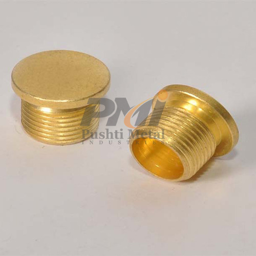 Polished Brass Stop Plug