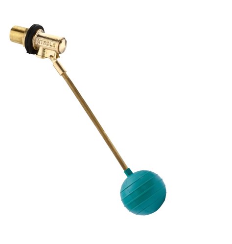 Kindle Heavy Brass Float Valve with Ball for Toilet, Model Number: 27720