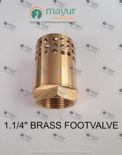 E26. 1.1/4 Brass Footvalve