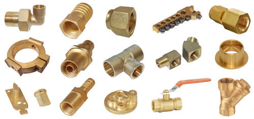Cooling Block Brass and Copper Forged Fitting, For Gas Pipe, Adapter