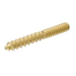 Golden Round Brass Hanger Bolt, for Hardware Fitting, Packaging Type: Carton Box