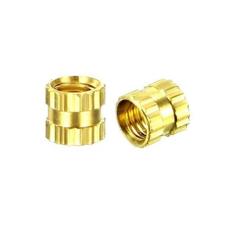 Round Brass Hardware Moulding Nut, Size: 0.6 Inch