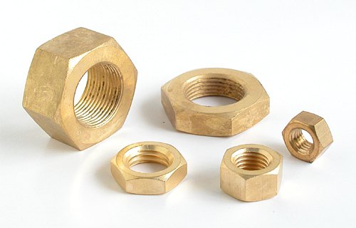 Jcbi India Brass, Silver Brass Hardwear Nut, for Hardware Fitting