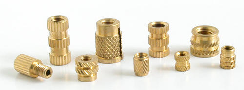 Round Brass Helical Inserts, For Electric Fitting