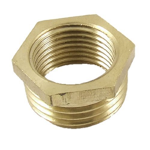 Male Brass Hex Bush, Size: 1/2 inch