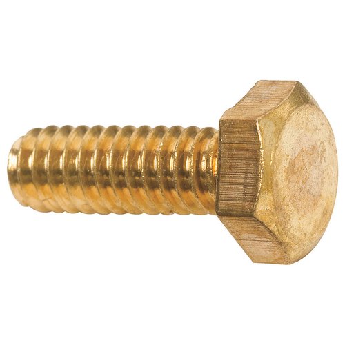 Full Thread Brass Hex Cap Screws, Size: 5.5mm