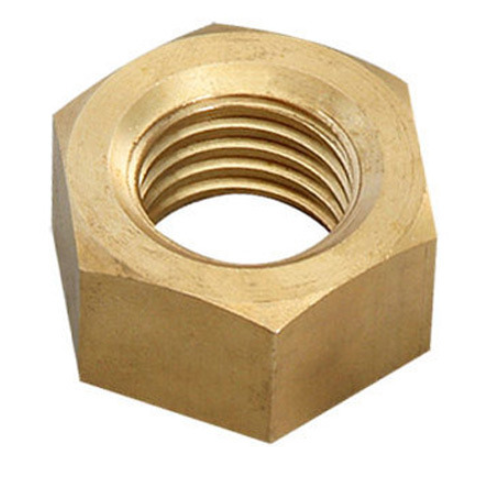 Hmo Brass Hex Nut With Groove