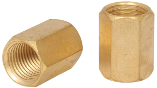 Jitrons Threaded Brass Hex Socket, For Gas Pipe